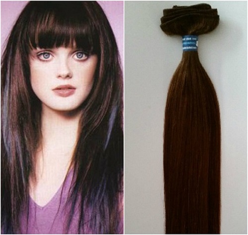 European Remy Silky Machine Weft Any Color "AAA" Grade 22/24" - Click Image to Close